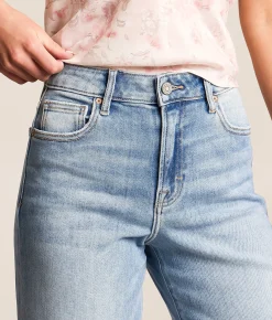 Jeans|Bottoms | HIDDEN Nori Cropped Wide Leg Stretch Cuffed Jean Fremont Beach