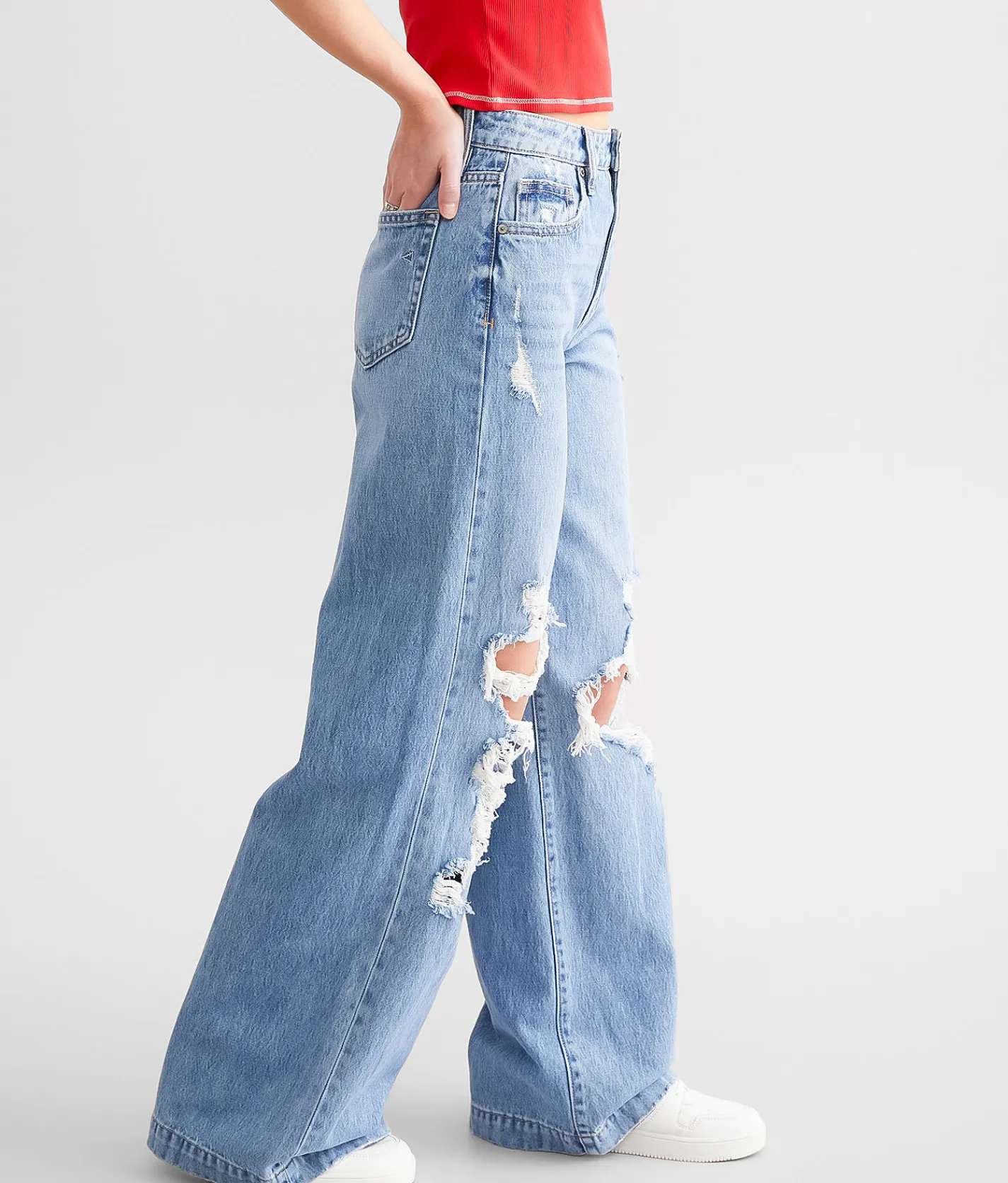 Jeans|Bottoms | HIDDEN Nori Wide Leg Jean Medium