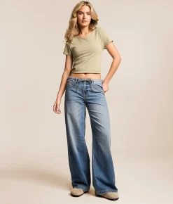 Jeans | HIDDEN Nori Wide Leg Jean Seal Rocks