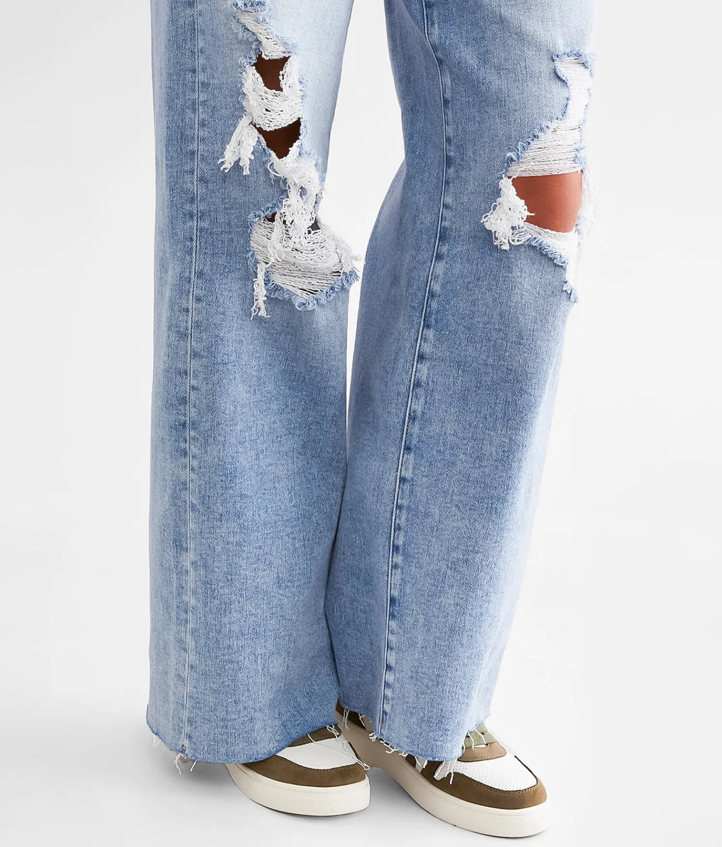 Jeans|Bottoms | HIDDEN Nori Wide Leg Stretch Jean Light