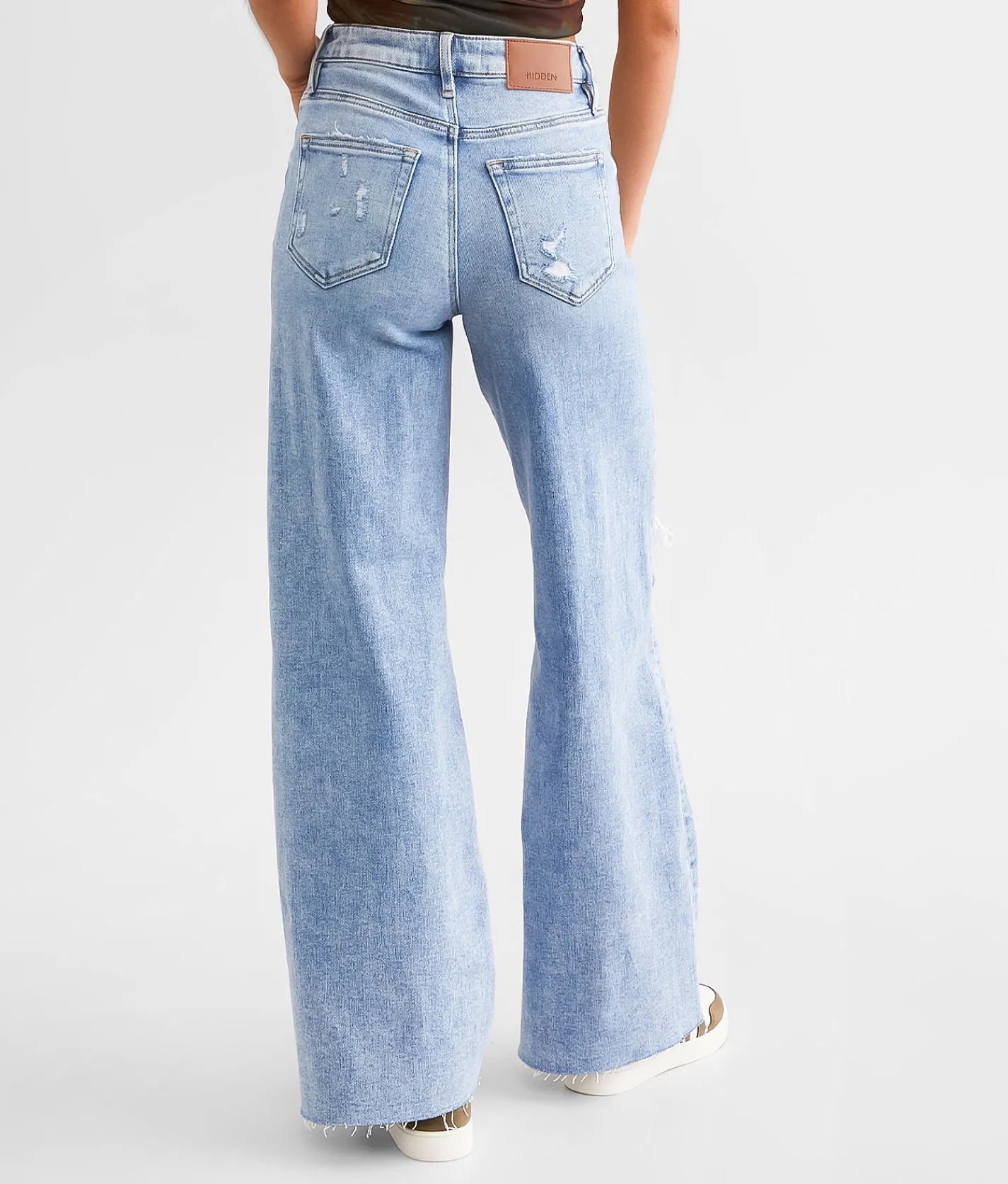 Jeans|Bottoms | HIDDEN Nori Wide Leg Stretch Jean Light