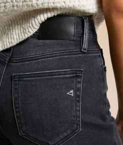 HIDDEN Nori Wide Leg Stretch Jean Black Best
