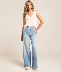 Jeans|Bottoms | HIDDEN Nori Wide Leg Stretch Jean Medium
