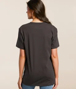 Ariat No Roads Boyfriend T-Shirt Vintage Black Clearance