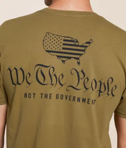 Tops|Graphic T-Shirts | Howitzer Not Government T-Shirt Timberwolf