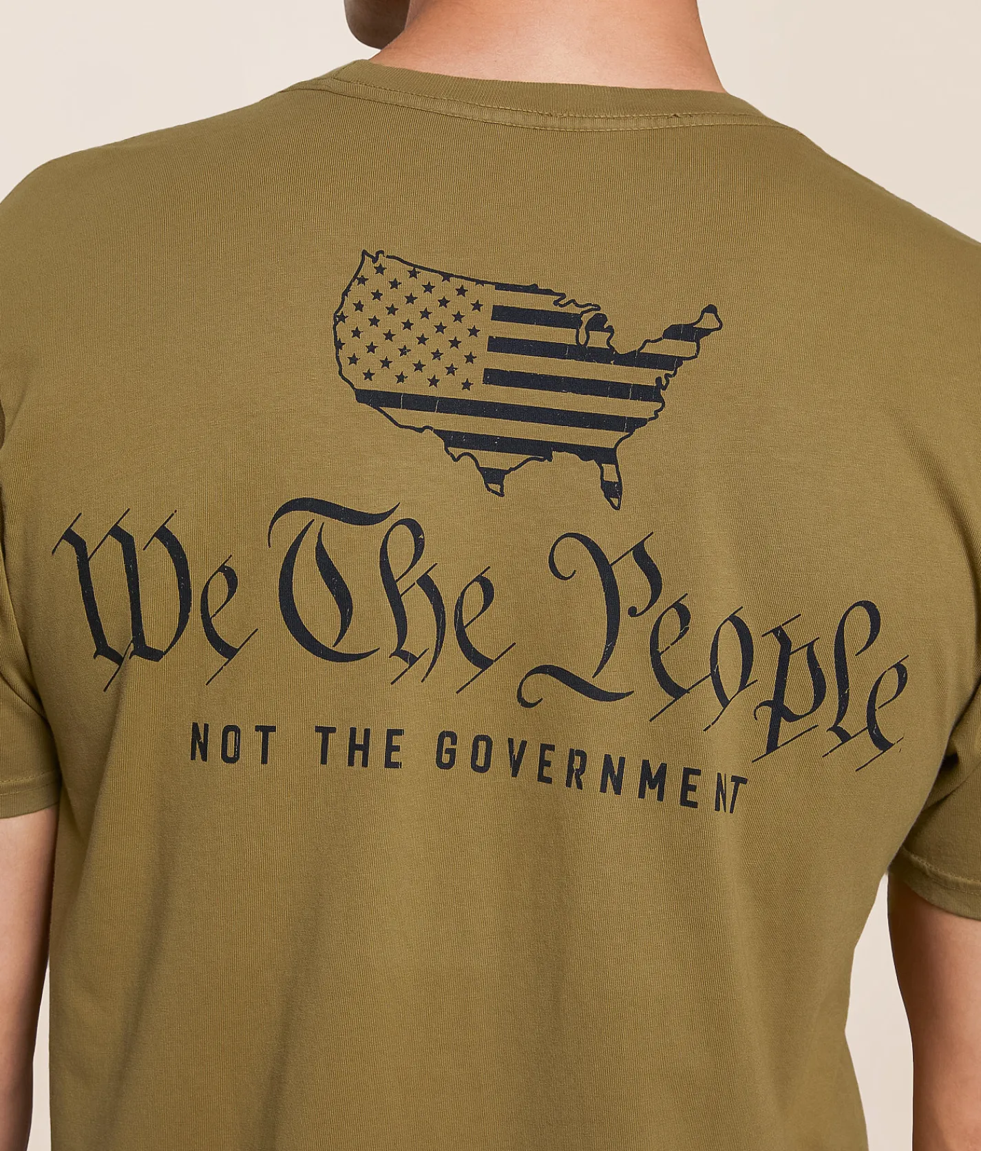 Tops|Graphic T-Shirts | Howitzer Not Government T-Shirt Timberwolf