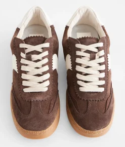 Dolce Vita Notice Leather Sneaker Petal Pink Outlet