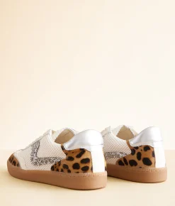 Shoes | Dolce Vita Notice Leopard Leather Sneaker Leopard Multi Calf