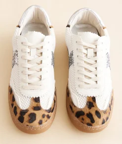 Shoes | Dolce Vita Notice Leopard Leather Sneaker Leopard Multi Calf