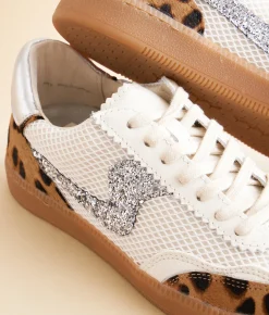 Shoes | Dolce Vita Notice Leopard Leather Sneaker Leopard Multi Calf