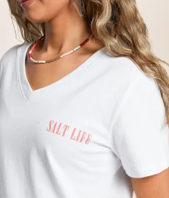 Salt Life Nowhere To Be T-Shirt White Outlet