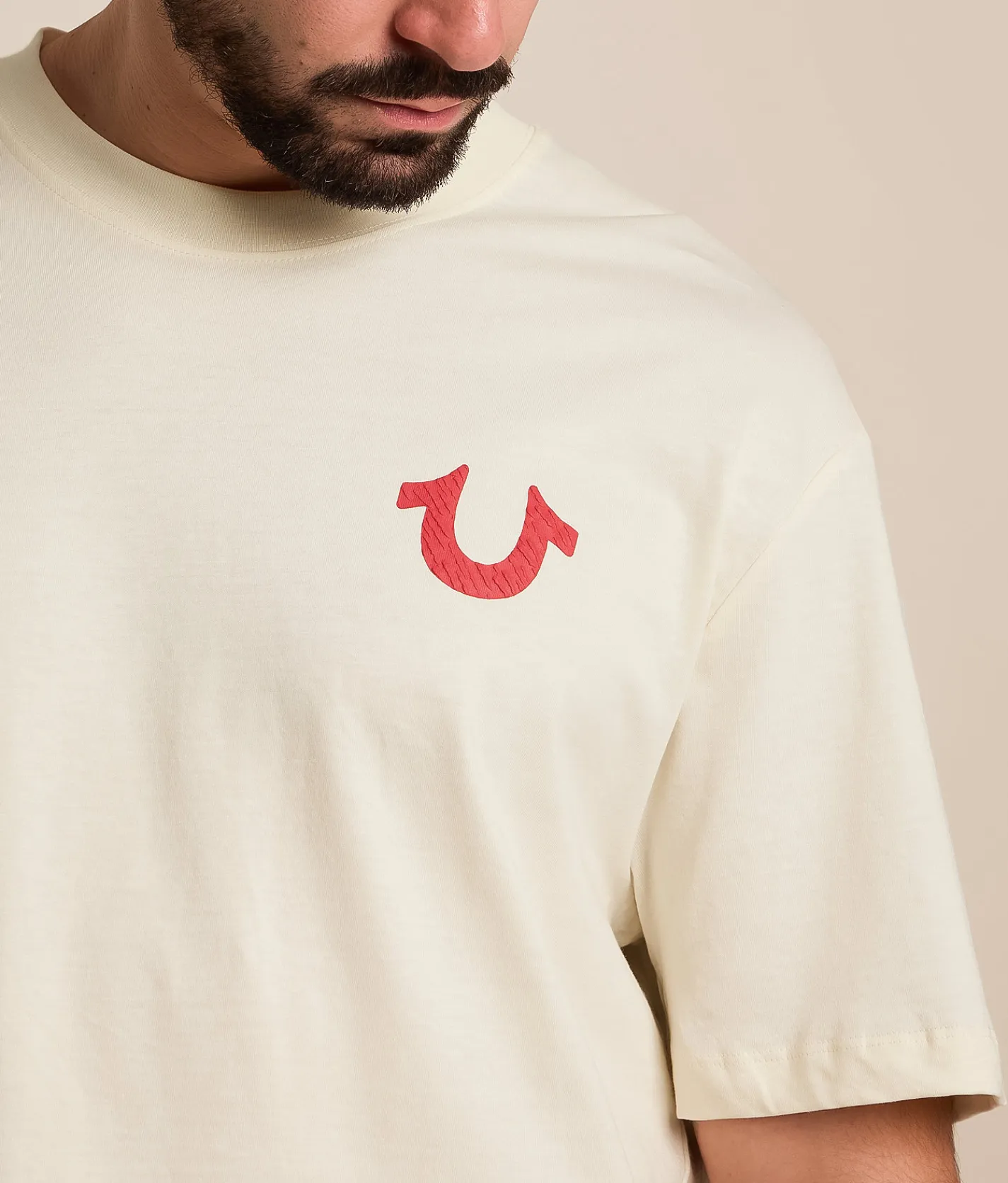 True Religion Number One T-Shirt Winter White