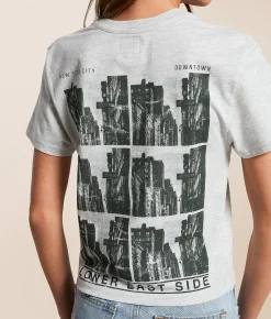 Tops | Modish Rebel NYC Lower East Side T-Shirt Heather Grey