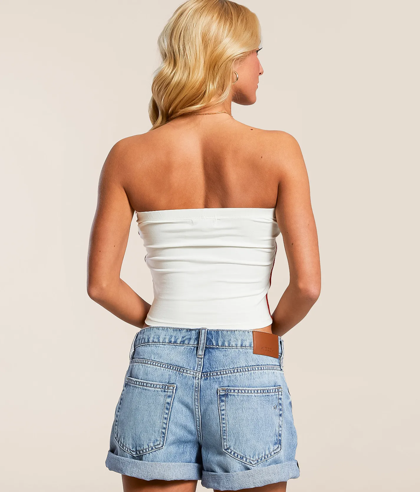 Tops | FITZ + EDDI NYC Tube Top White