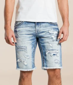 Rock Revival Nyjah 12" Stretch Short Nyjah H203 Outlet