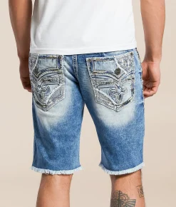 Rock Revival Nyjah 12" Stretch Short Nyjah H203 Outlet