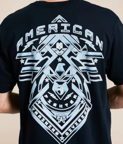 Tops | American Fighter Oakford T-Shirt Obsidian