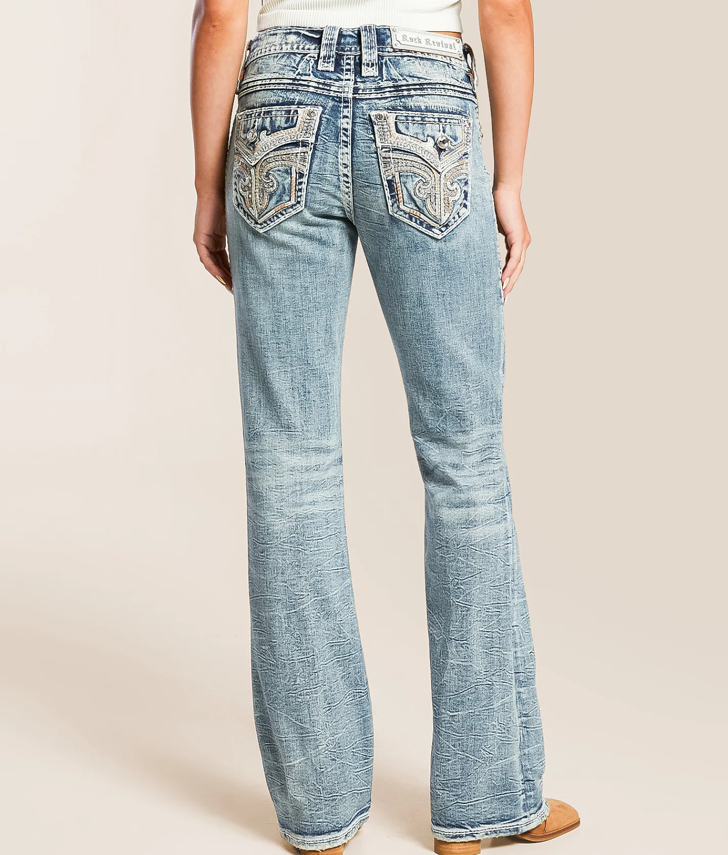 Jeans|Bottoms | Rock Revival Oaklynn Universal Boot Stretch Jean Oaklynn NB204