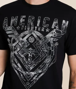Tops|Graphic T-Shirts | American Fighter Oakview T-Shirt Black