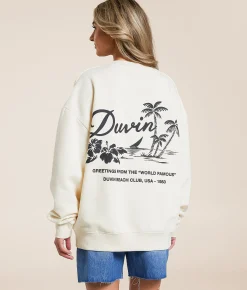 Tops | Duvin Oasis Oversized Pullover Antique