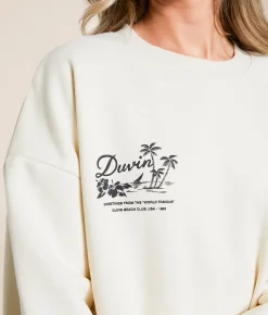 Tops | Duvin Oasis Oversized Pullover Antique
