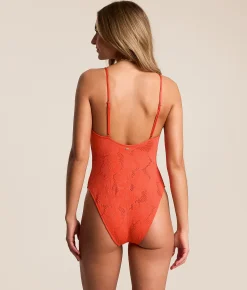 Rip Curl Oasis V-Wire Swimsuit Red Clearance
