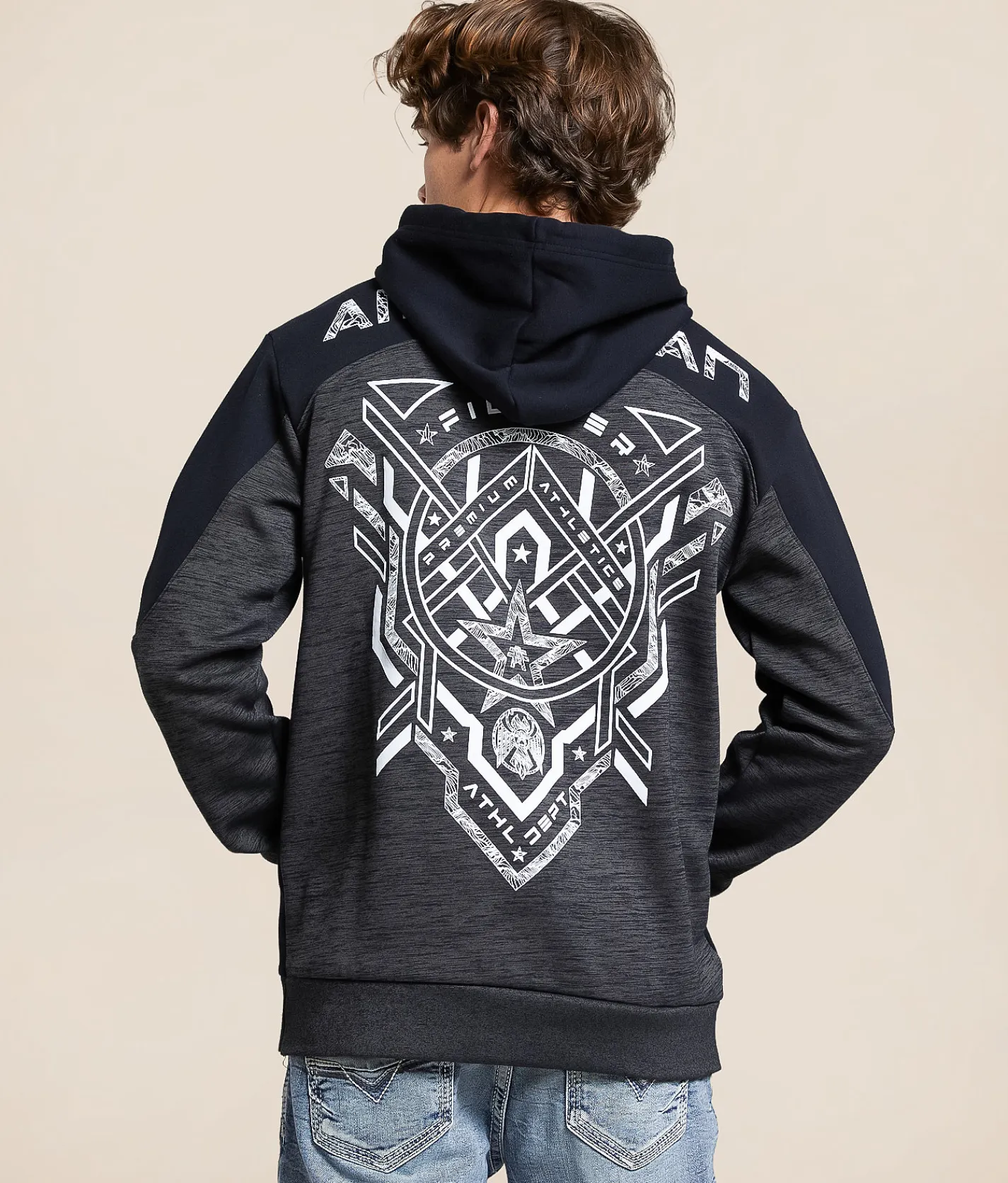 American Fighter Oceanside Hooded Sweatshirt Black Mass Hot