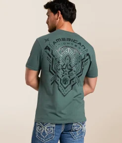 American Fighter Oceanside T-Shirt Dark Forest Outlet