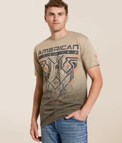 American Fighter Oceanside T-Shirt Desert Taupe Discount