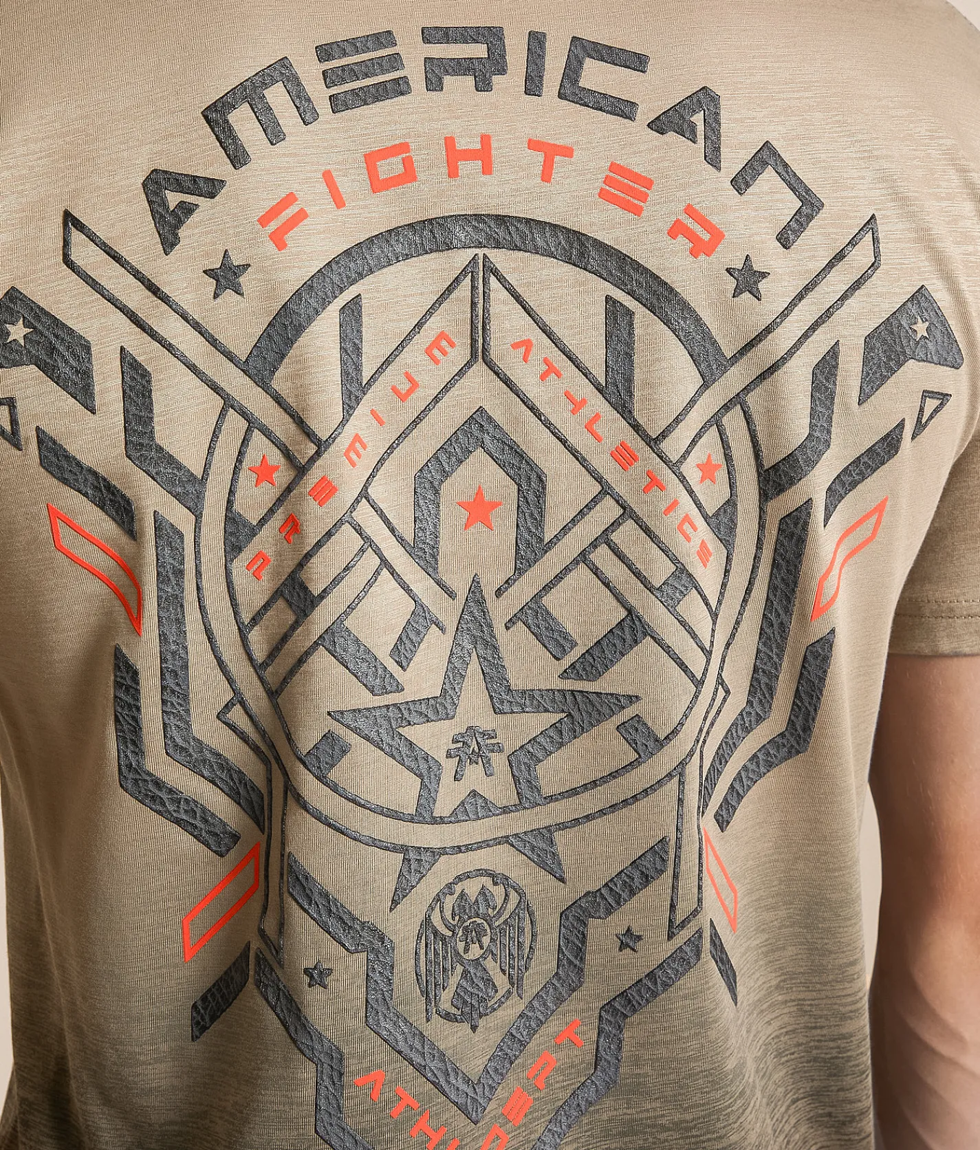 American Fighter Oceanside T-Shirt Desert Taupe Discount