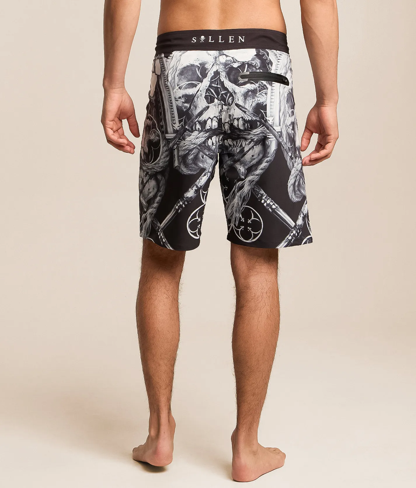 Sullen Oculus Stretch Boardshort Black Hot