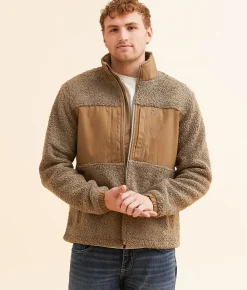 Ariat Odessa Pieced Sherpa Jacket Brindle Clearance