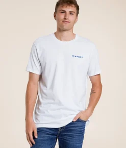 Ariat Official Quality T-Shirt White New