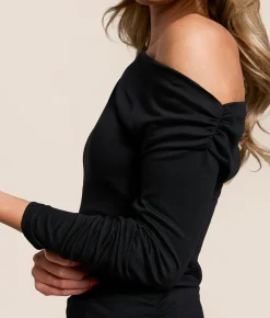 Tops | Willow & Root Off The Shoulder Top Baby Blue