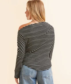 Tops | Hyfve Off The Shoulder Top Black