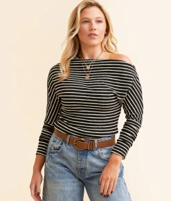 Tops | Hyfve Off The Shoulder Top Black