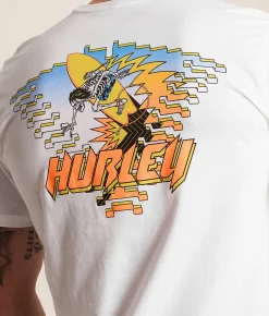 Tops|Graphic T-Shirts | Hurley Off The Top T-Shirt White