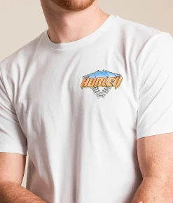 Tops|Graphic T-Shirts | Hurley Off The Top T-Shirt White