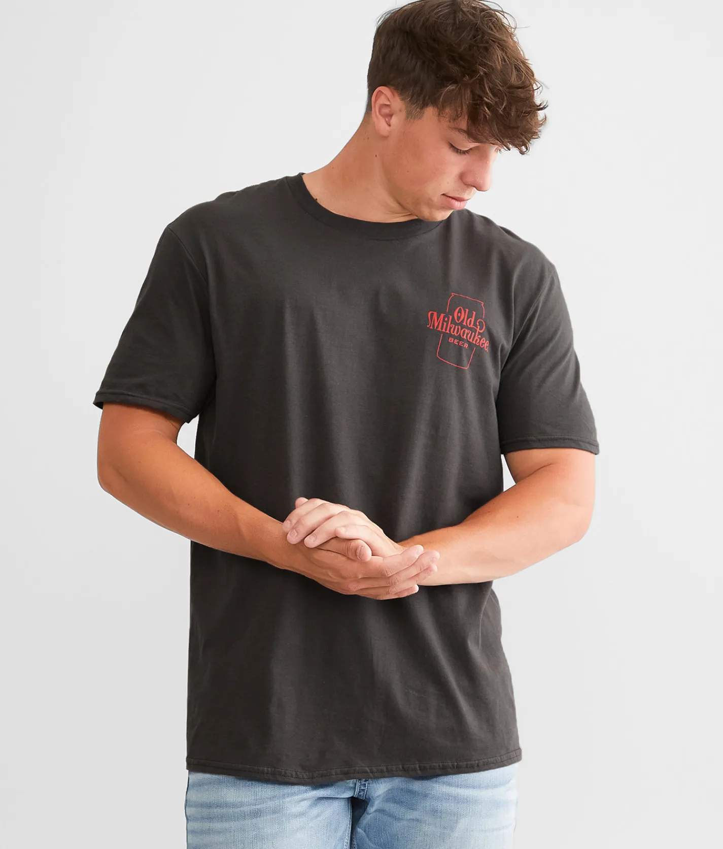 Brew City Old Milwaukee Finest Ducks T-Shirt Smoke Clearance