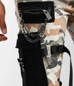 Sale Jeans|Bottoms | PREME Cargo Skinny Stretch Jean Old Rose Camo