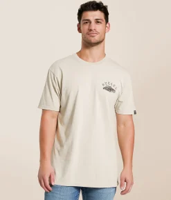 Tops|Graphic T-Shirts | Sullen Old School T-Shirt Brazilian Sand