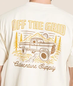 Tops|Graphic T-Shirts | Off The Grid Ole Son T-Shirt Vintage White