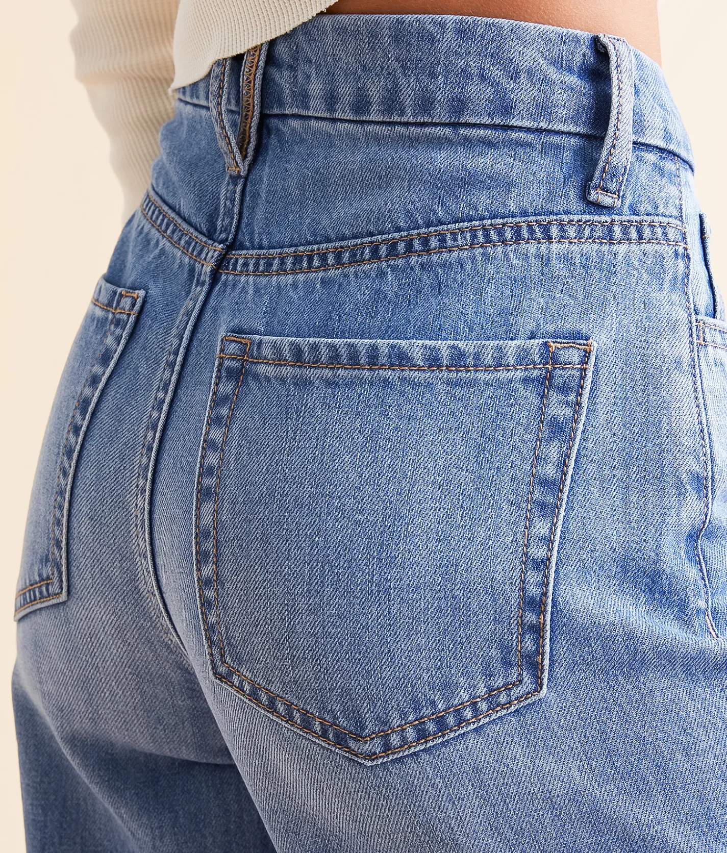 VERVET by Flying Monkey Olivia High Rise Ultra Wide Leg Jean Kudos Hot