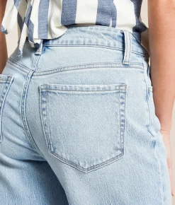 Jeans|Bottoms | VERVET by Flying Monkey Olivia High Rise Wide Leg Jean Luminosity