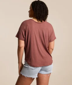 White Crow Olivia Two Way Top Rose Brown Online