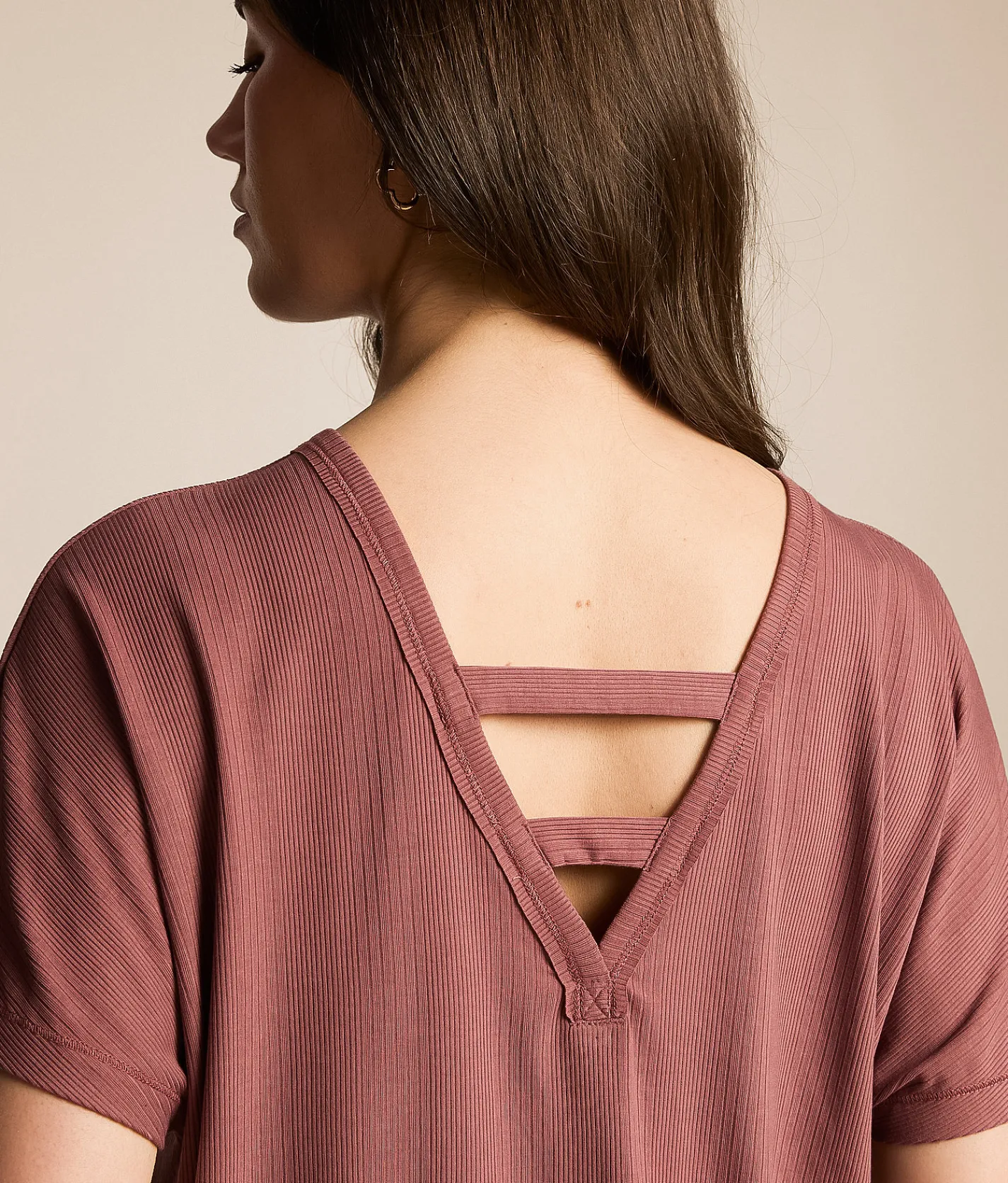 White Crow Olivia Two Way Top Rose Brown Online