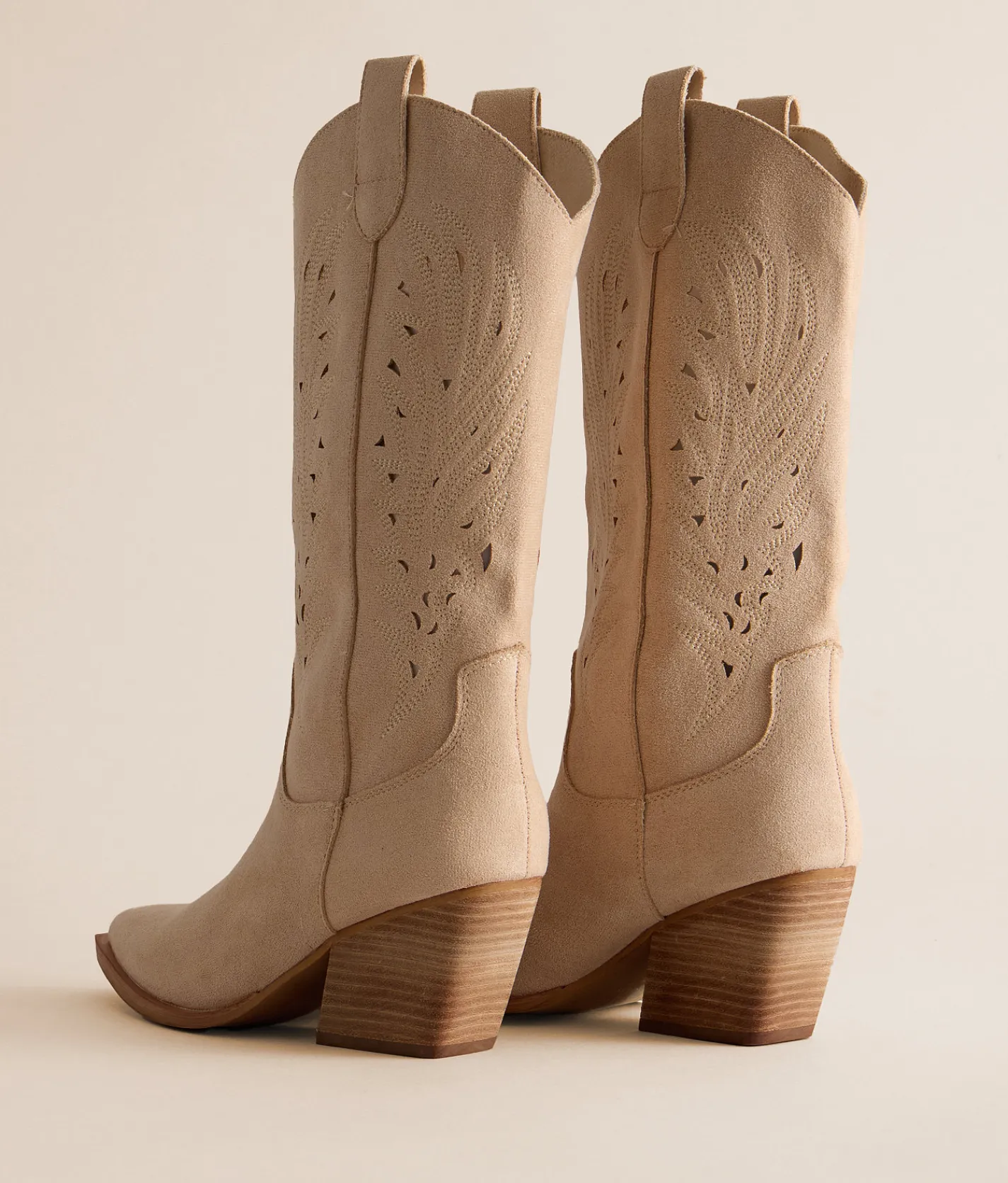 Shoes | Mi.iM Olivia Western Boot Beige
