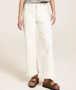 Jeans|Bottoms | VERVET by Flying Monkey Olivia Wide Leg Stretch Jean Splender