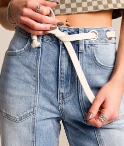 VERVET by Flying Monkey Olivia Wide Leg Stretch Jean Guild Sale