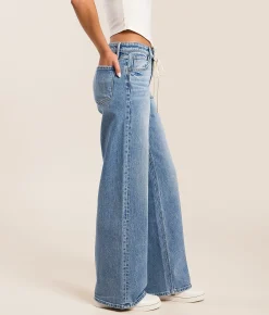 Bottoms | VERVET by Flying Monkey Olivia Wide Leg Stretch Jean Ardently